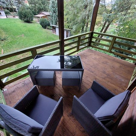 Tiny House Am Teich Apartment Garnsdorf Екстериор снимка